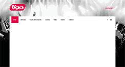 Desktop Screenshot of ligae.com.br
